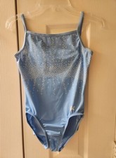 GK Stars Blue Camisole Gymnastics/Ballet/Dance Leotard AXS