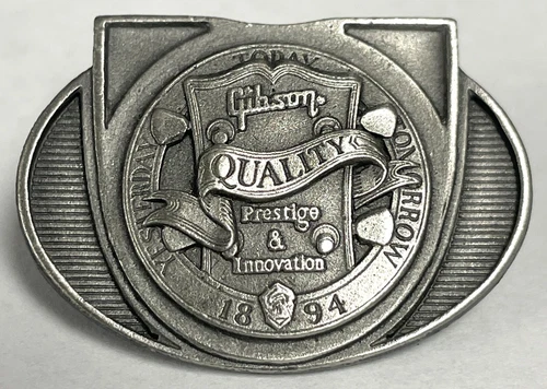 Gibson 941540 Quality, 1894, Prestige & Innovation, Yesterday,Today,Tomorrow Pin