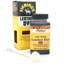 Fiebing's Leather Dye w/ Applicator -All COLORS- 4 OZ  |Not for CA Customers|
