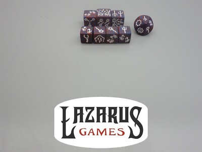 TSR Dragon Dice: Firewalker Kicker w Salamander Monster Die 