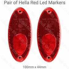 2 HELLA LED upgrade Swift Motorhome Top Rear Marker Light/lamps Ducato Bolero