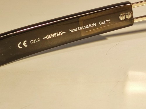 GENESIS FOLDING SUNGLASSES mod. DAMMON Col. 73 VINTAGE RARE SUNGLASSES - Picture 6 of 21