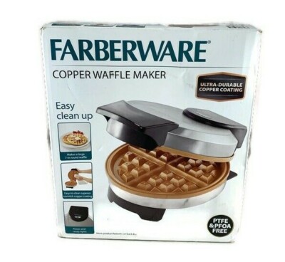 how to use farberware waffle maker