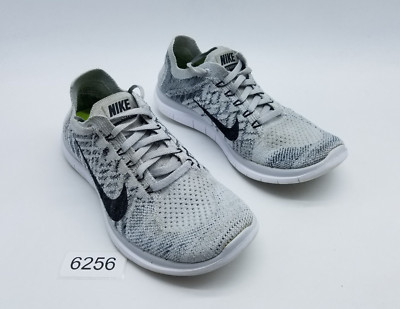 Nike Free 4.0 Flyknit Women's Size 7 Running Shoes Gray