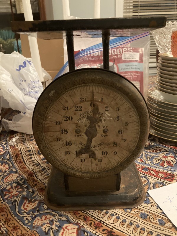 Antique Patented  1912 American Family Scale