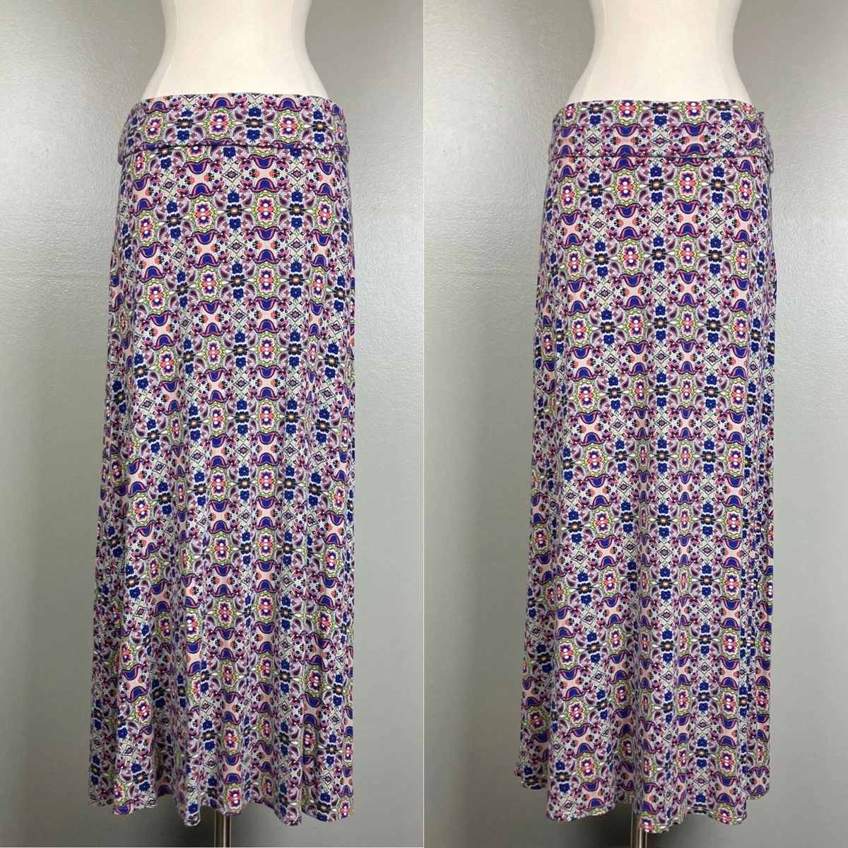 LOVEAPPEALLA - MP - Tile Print Maxi Skirt | eBay