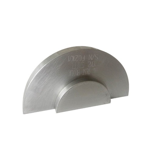 Bloque de calibración básico ASME Sec V T-434,2,1 grueso 3/4"" acero al carbono - Imagen 2 de 8
