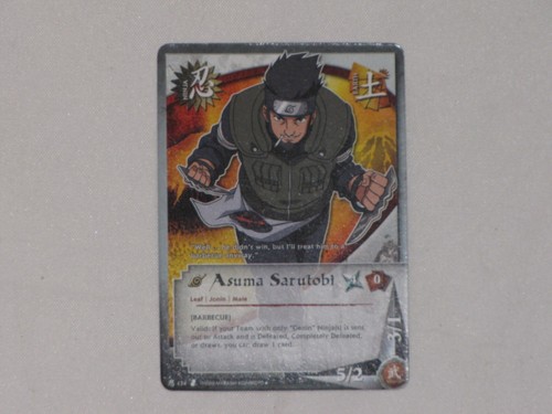 Naruto Asuma Sarutobi N-124 Collectible Card Game Uncommon Unlimited Edition - Picture 7 of 24