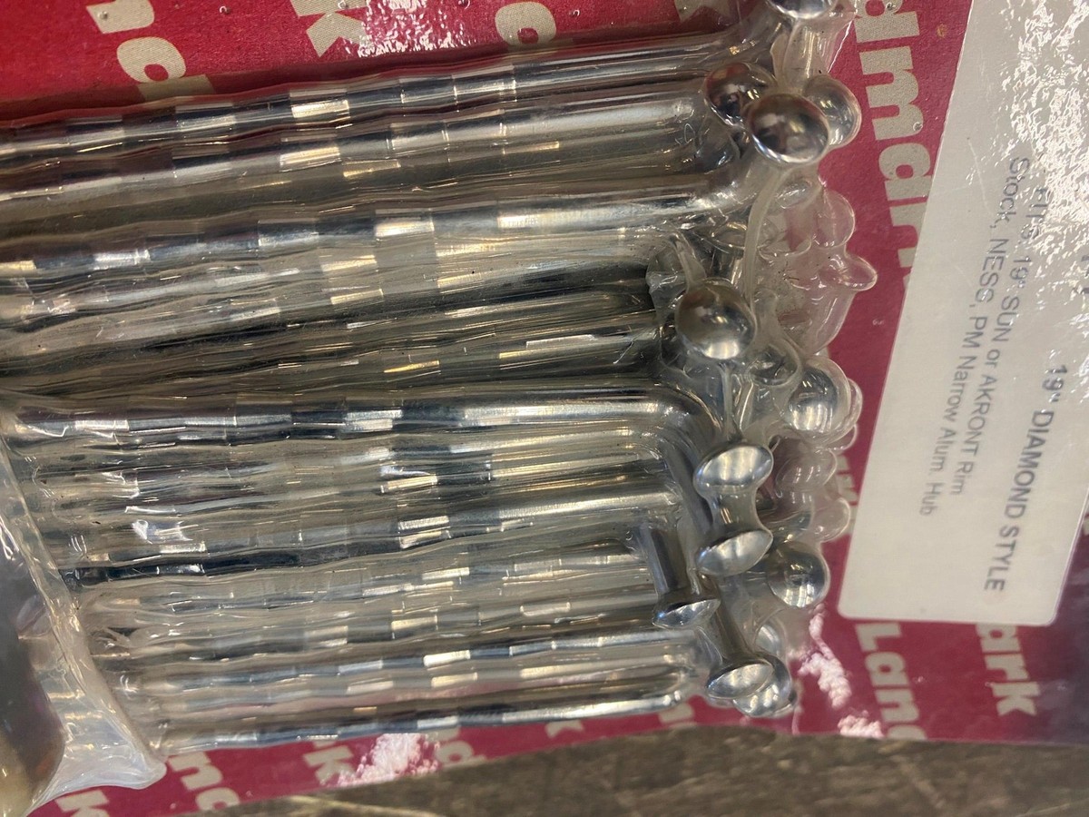 Stainless Diamond Spokes Landmark Harley 19