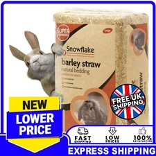 Extra Soft Barley Snowflake Natural Pet & Animal Bedding Chopped For Comfort