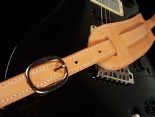 2026 EL DORADO LEATHER GUITAR STRAP -PLAIN CLASSIC - YOUR CHOICE OF COLOR  SIZE