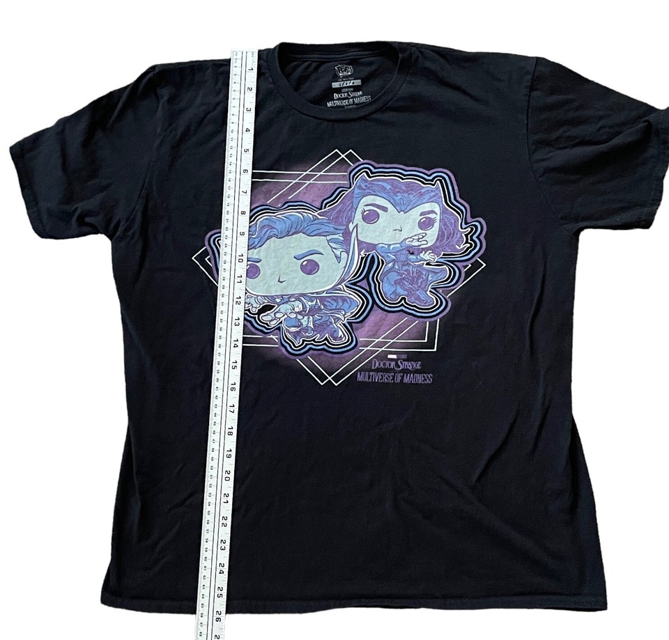 Fonko Pop Marvel Dr Strange Multiverse Of Madness Graphic T Shirt Mens