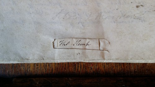 1819 GEORGE III 19TH C VELLUM WILL & PROBATE - THOMAS KEMP - SANDELL MAGNA YORKS - Picture 5 of 15