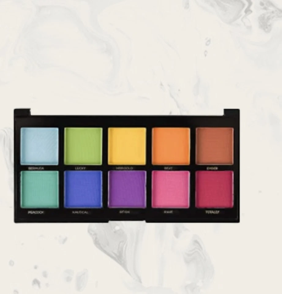 Profusion Cosmetics Mini Artistry 10 Shade Eyeshadow Palette, Spectrum - Image 3 of 3