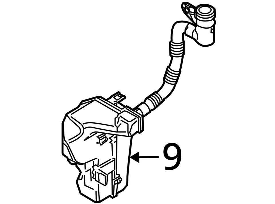 Botella lavadora AUDI A3 06 07 08 09 10 11 12 13 Foto 4 de 4