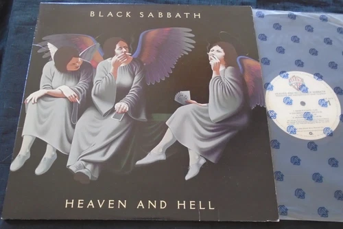 BLACK SABBATH, Heaven And Hell USA 1st pressing LP Ronnie Dio FREE SHIPPING