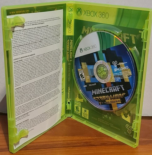 Minecraft: Story Mode Season Pass Disk (Microsoft Xbox 360, 2014) Complete CIB - Picture 4 of 5