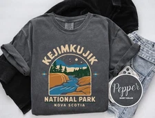 Vintage Kejimkujik National Park Shirt Travel Gift Nova Scotia Trip Lover Tee