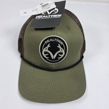 Realtree Green Brown Mesh Adjustable Ball Cap Hunting Outdoor Unisex OS - NEW