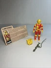 Vintage GI Joe Blowtorch With File Card 100% Complete 1984 Hasbro