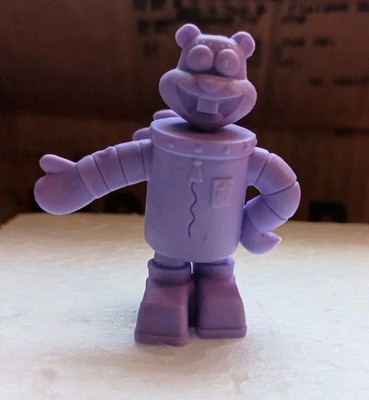 Purple Spongebob Squarepants Tiny Mights  Toy Miniature Sandy Cheeks