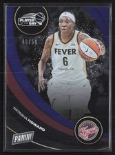 2025 Panini WNBA Player of the Day Blue /50 #6 Natasha Howard Indiana Fever