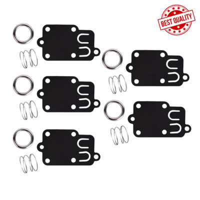 5 Pcs Carburetor Diaphragm Gasket Kit Briggs & Stratton Lawn Mower Small Engine
