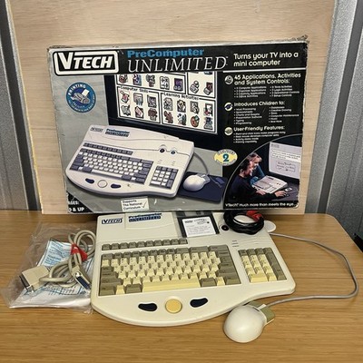 VTECH PRE COMPUTER IT Unlimited VERPACKTE MAUS TASTATUR KABEL DISKETTE