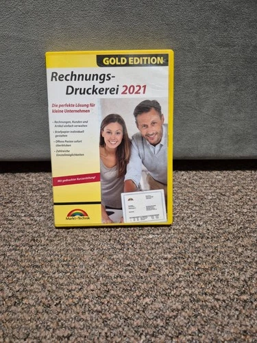Markt & Technik, Rechnungsdruckerei 2021 gold edition, geöffnet