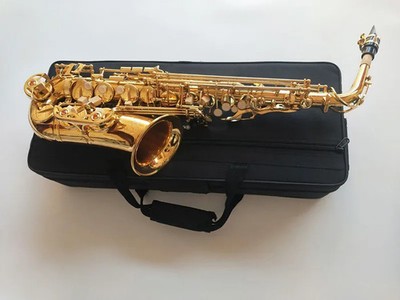 Alto Saxophone YAS-62 Gold Key Electrophoretic Gold Sax Mouthpiece Professional