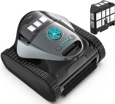 C1 Cordless Robotic Pool Cleaner | 150Min Wall & Waterline Vacuum, Triple-Motor