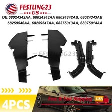 For Dodge Challenger Retaining Bumper Fascia Support Bracket Set 2015-2022 For Dodge Challenger Retaining Bumper Fascia Support Bracket Set 2015-2022