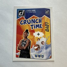 Panini 2025 Donruss WNBA Crunch Time Jewell Loyd #2 Las Vegas Aces Basketball