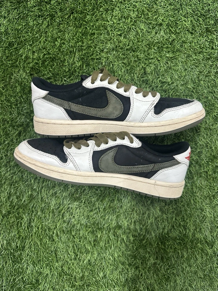 Jordan 1 Retro OG x Travis Scott Bajo Oliva - Talla 7.5w/6m Foto 2 de 4