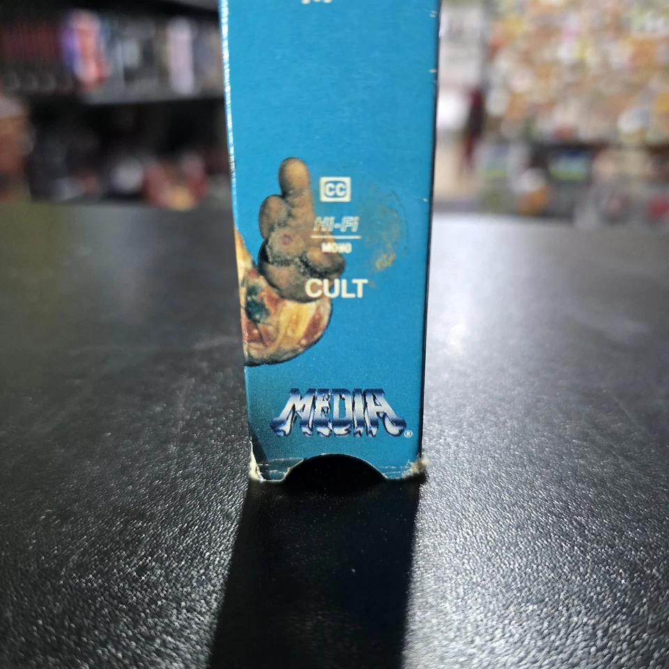 Killer Klowns from Outer Space RARE! VHS TAPE 1988 MEDIA MOVIE & TESTED HORROR - Image 4 of 4