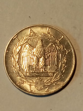 Regno d'Italia Vittorio Emanuele III 2 Lire Impero XVIII Antimagnetica 1939