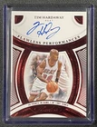 TIM HARDAWAY 2024-25 PANINI FLAWLESS #FP-THY PERFORMANCES RUBY AUTO JSY# 10/15