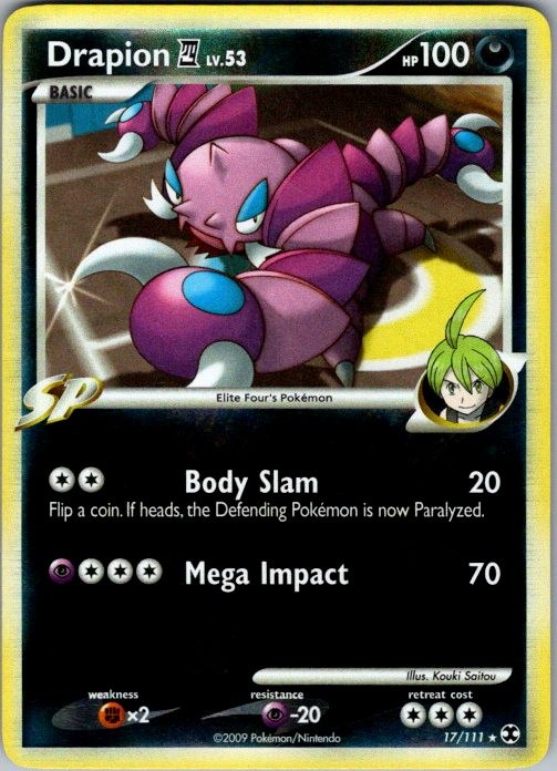 Drapion E4 Rare Rising Rivals 17/111 MP