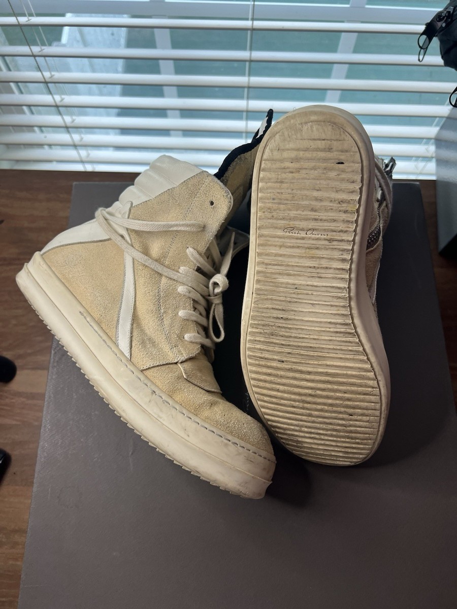 RICK OWENS MEGA BUMPER GEOBASKETブラック　41 Mega Bumper Geobasket in Black/Milk – SVRN
