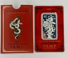 2025 PAMP Year of the White Snake 1 oz .999 Silver Bar 💥Lunar Legends💥