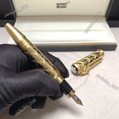 Bid Montblanc Kipling Wolf Head Limited Edition Gold Pen Collector Piece
