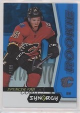 2018-19 Upper Deck Synergy Rookies Blue 639/799 Tier 1 Spencer Foo #55 0r7v