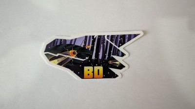 Spooky Forest & Firefly Sticker - Limited Edition   9cm x 5cm   ️Haloween