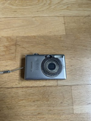 Canon Digital IXUS 50 Vintage Digicam (5.0 MP) Silber   Ungeprüft