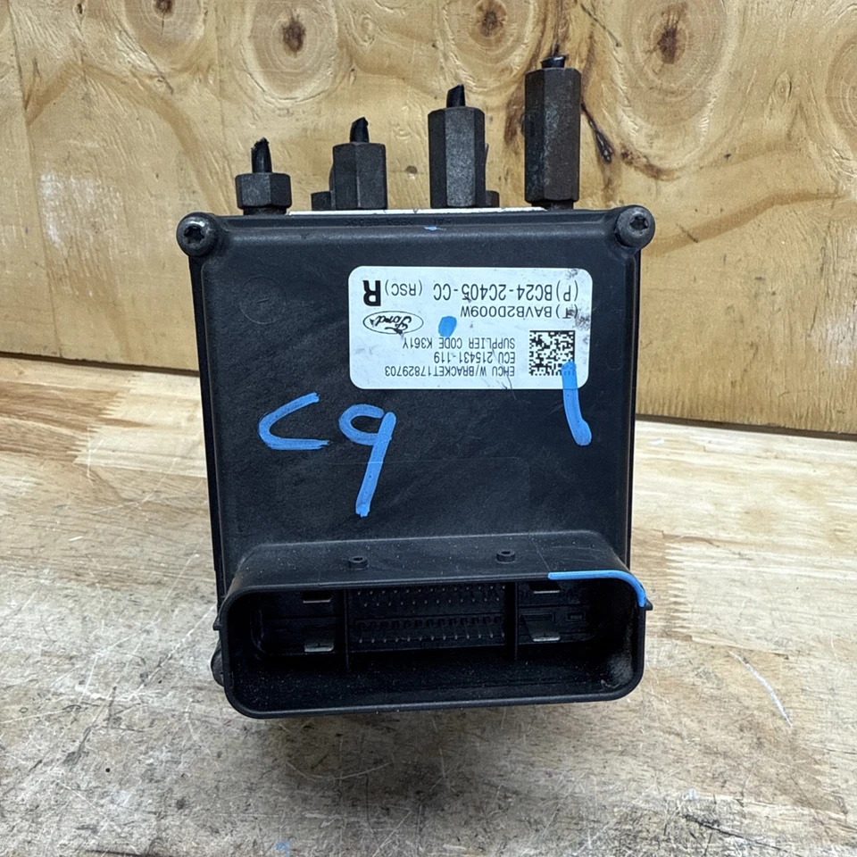 2011-2014 Ford E150 E250 E350 Van ABS Anti-Lock Brake Module (BC24-2C405-CC) OEM Foto 2 de 4