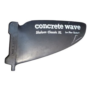 Vintage Windsurf Fin Concrete Wave Slolom Classic XL Lex Fiber Technology