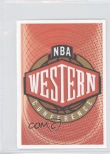 2010-11 Panini Album Stickers NBA Western Conference #5 3a3