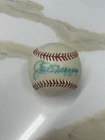 Joe DiMaggio Signed Official Baseball Vintage Yankees Auto Display PSA LOA