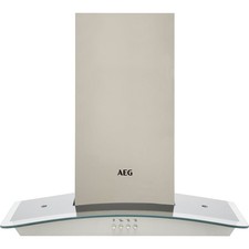 AEG DTB3653M Built In 60cm 3 Speeds Chimney Cooker Hood Stainless Steel C Rated