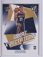 2024-25 Donruss Great X-Pectations Rookie #22 Yves Missi - Pelicans